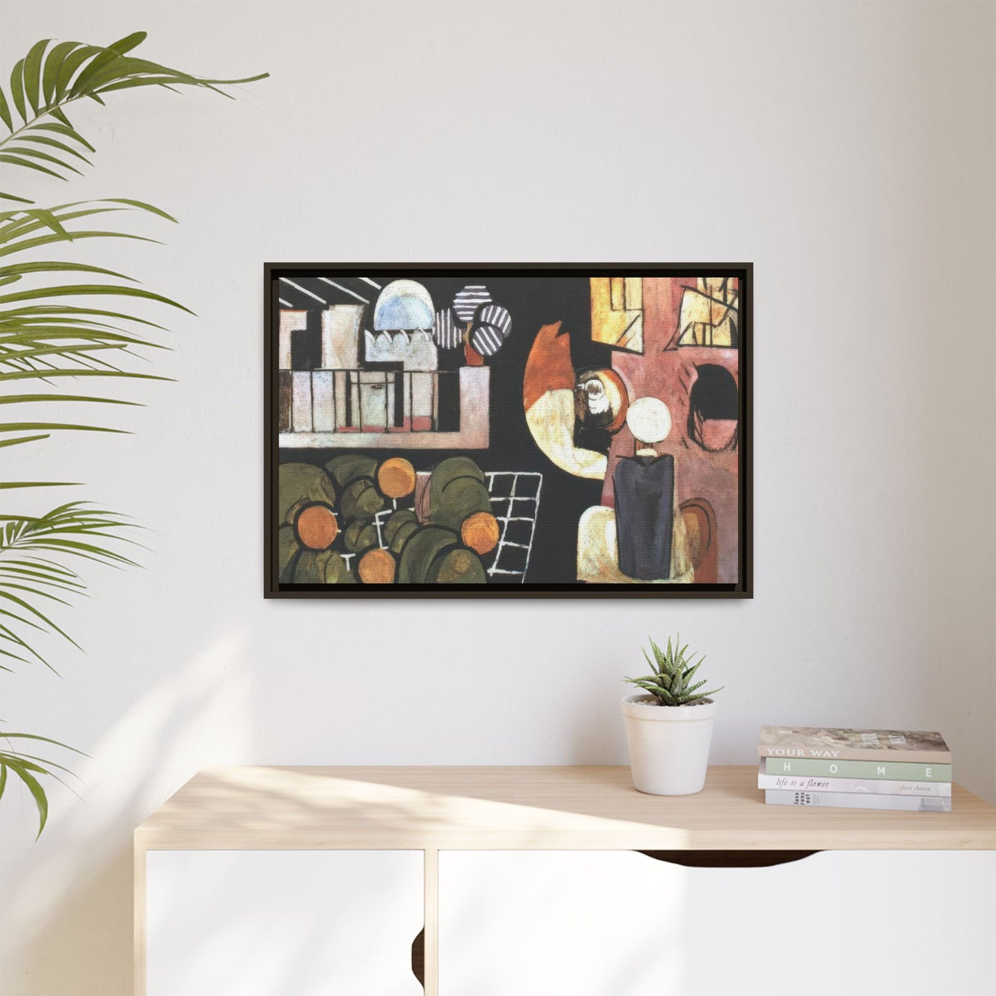 Matisse, Henri - The Moroccans (1916) - Matte Canvas, Framed