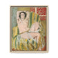 Matisse, Henri - Odalisque with Raised Arms (1923) - Matte Canvas, Framed