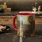 Redon, Odilon - The Cyclops (1914) - Colorful Accent Mugs