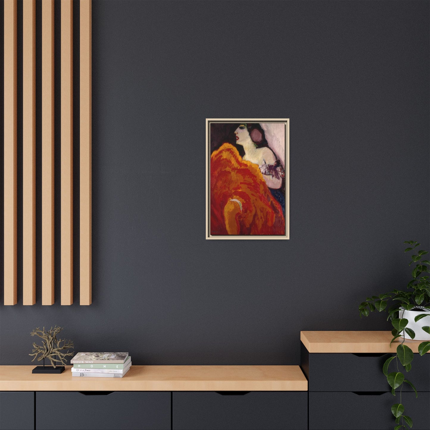 Van Dongen, Kees - The Red Dancer (1907) - Matte Canvas, Framed