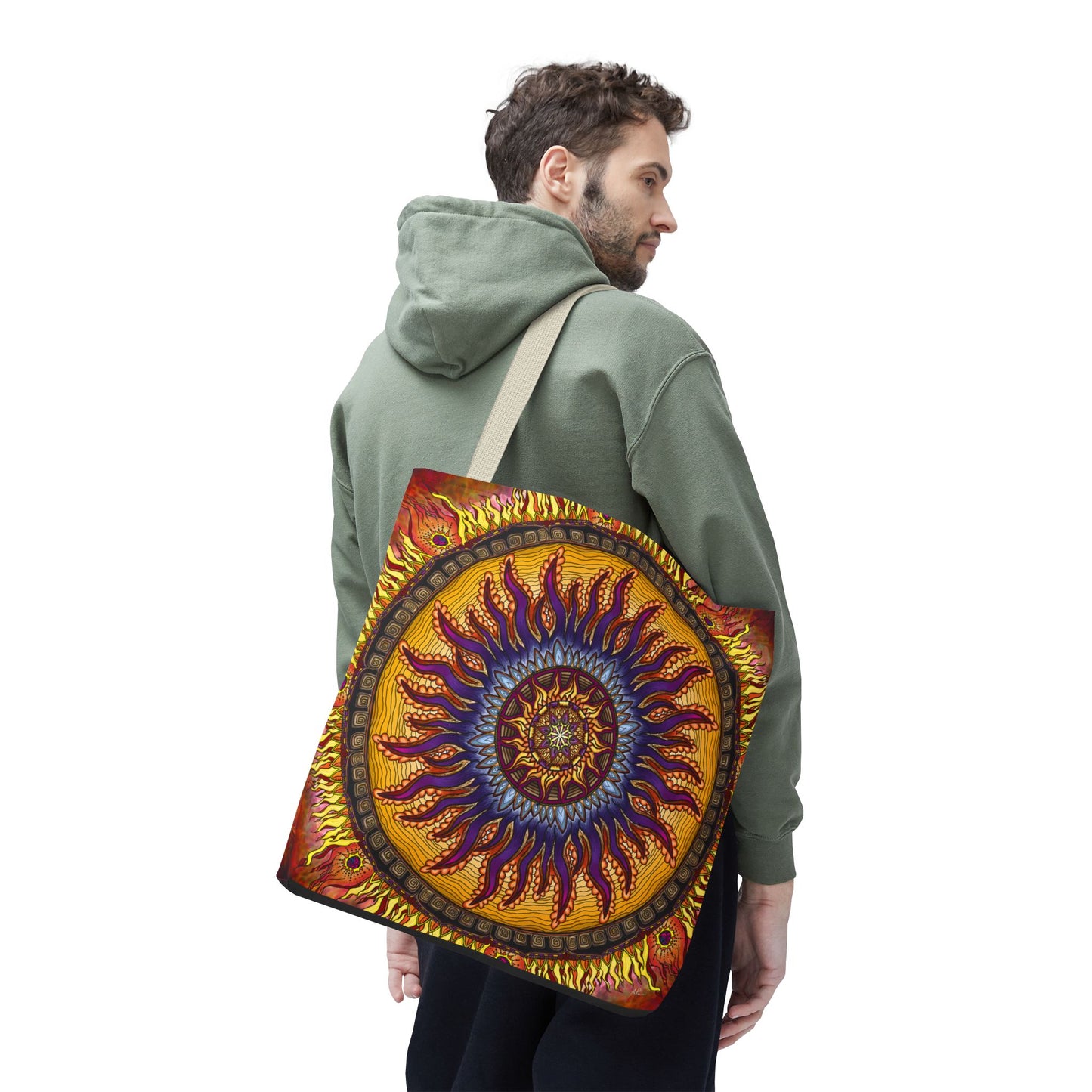 Pacio, Adam - Solar Disc Mandala - Tote Bag