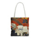 Gauguin, Paul - Vision of the Sermon (Jacob Wrestling with the Angel) (1888) - Tote Bag