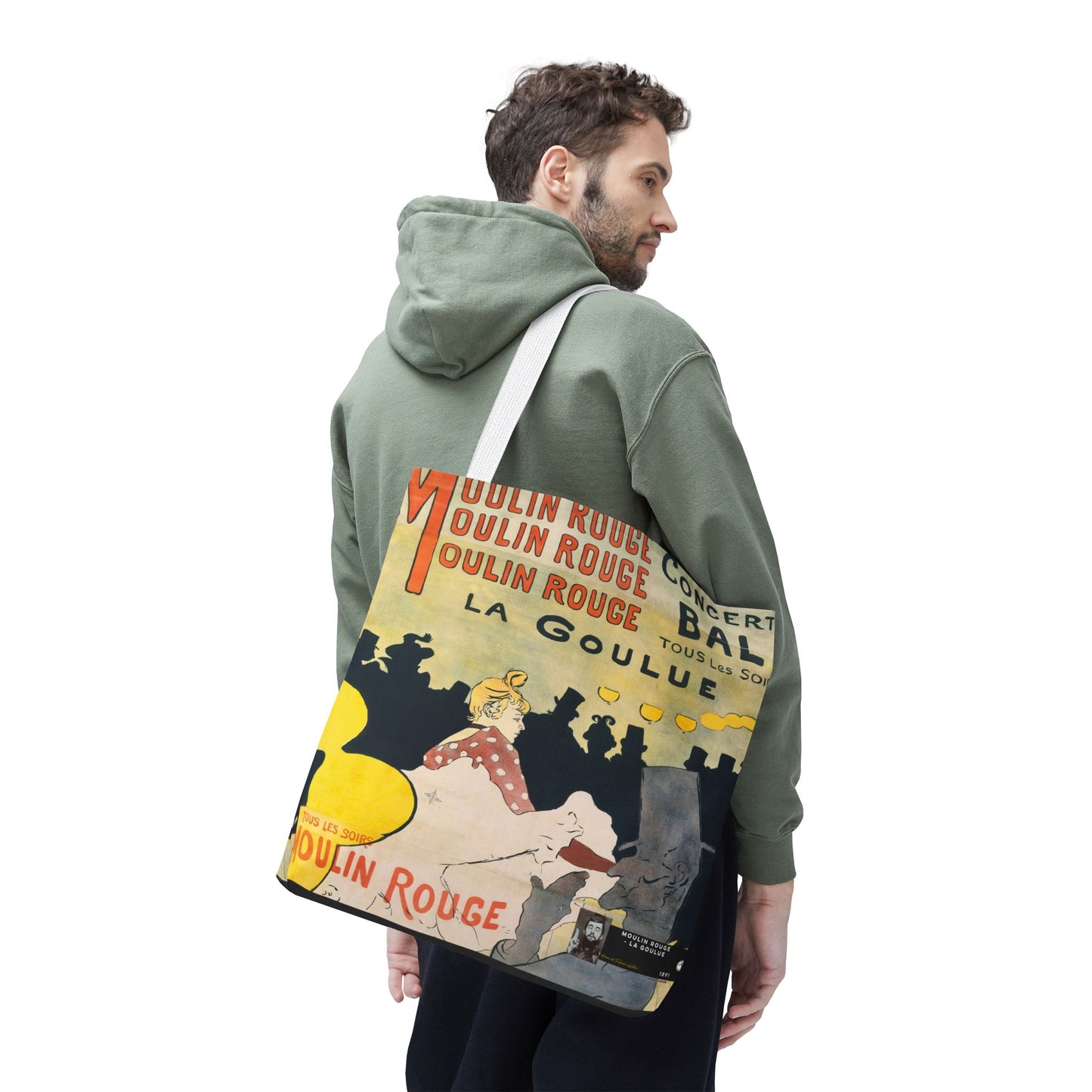 Toulouse-Lautrec, Henri - Moulin Rouge - La Goulue (1891) - Tote Bag