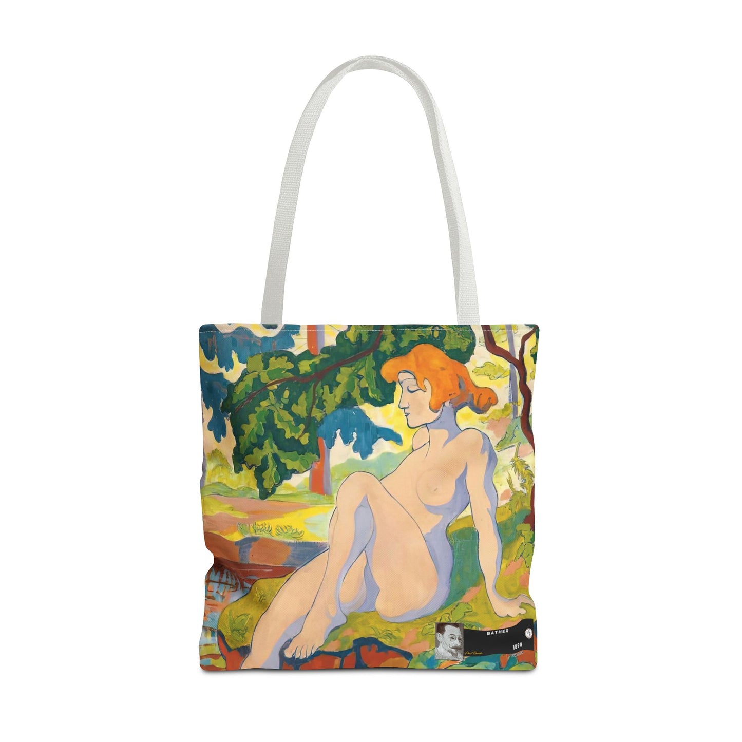 Toulouse-Lautrec, Henri - At the Moulin Rouge (1892) - Tote Bag