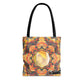 Filiger, Charles - Woman’s Head with Closed Eyes (1893) - Tote Bag