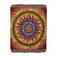 Pacio, Adam - Solar Disc Mandala - Sherpa Fleece Blanket