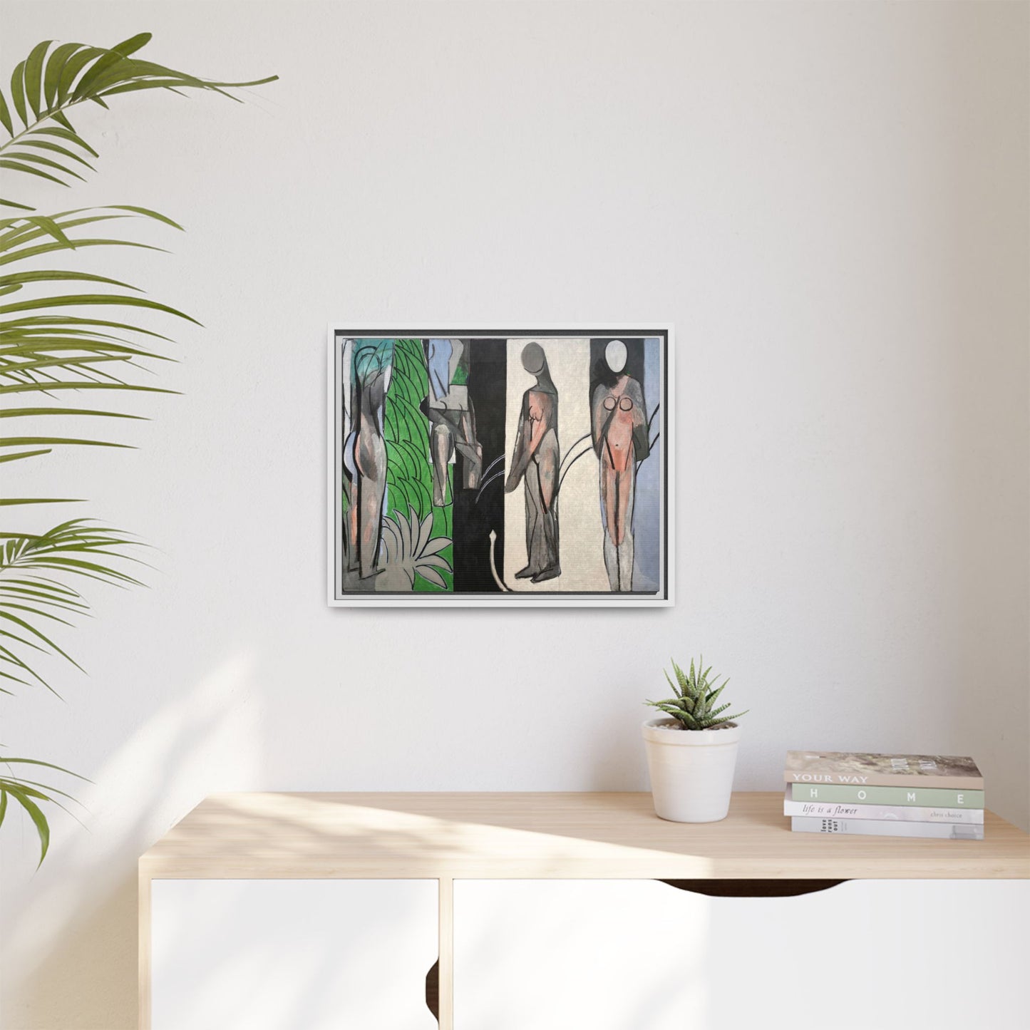 Matisse, Henri - Bathers by a River (1917) - Matte Canvas, Framed