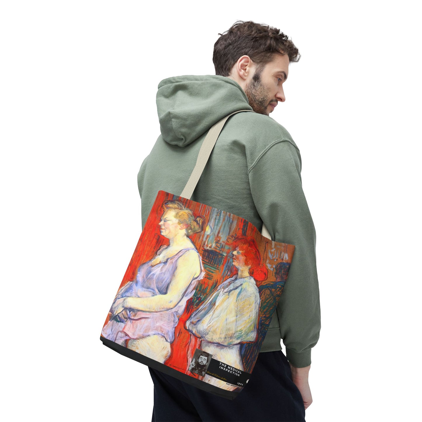 Toulouse-Lautrec, Henri - The Medical Inspection (1894) - Tote Bag