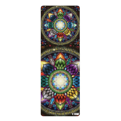 Pacio, Adam - Mystic Jewel Mandala - Rubber Yoga Mat