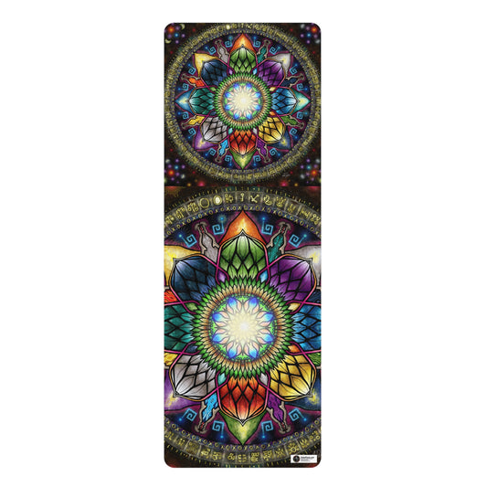 Pacio, Adam - Mystic Jewel Mandala - Rubber Yoga Mat
