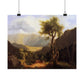 Cole. Thomas - View in the White Mountains (1827)- Satin Posters