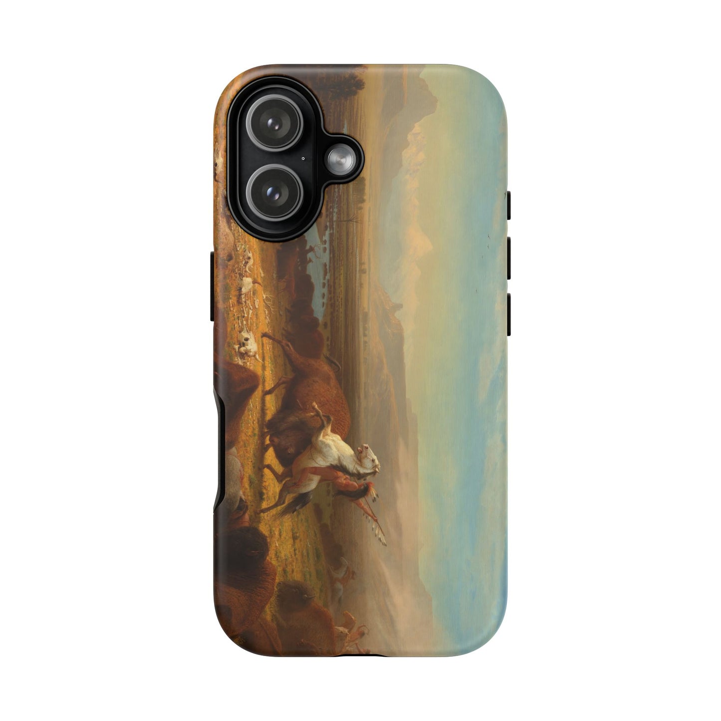 Bierstadt, Albert - The Last of the Buffalo  (1888) - Tough Phone Cases