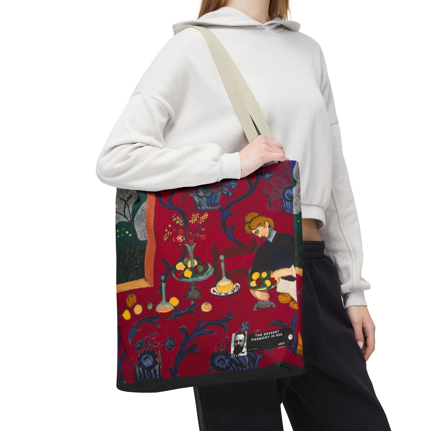 Matisse, Henri - The Dessert Harmony in Red (1908)- Tote Bag