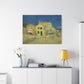 Van Gogh, Vincent - The Yellow House (1888)- Canvas Block, unframed
