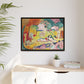 Matisse, Henri - The Joy of Life (1905) - Matte Canvas, Framed