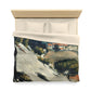 Cézanne, Paul - L’Estaque, Melting Snow (1870) - Microfiber Duvet Cover