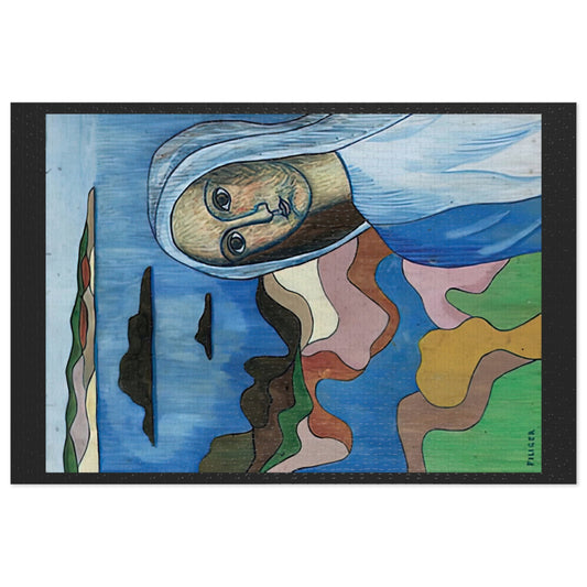 Filiger, Charles - La Vierge (1895) - 1000pc Jigsaw Puzzle