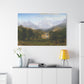 Bierstadt, Albert - The Rocky Mountains, Lander’s Peak (1863) - Canvas Block, unframed