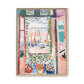 Matisse, Henri - Open Window, Collioure (1905) - Matte Canvas, Framed