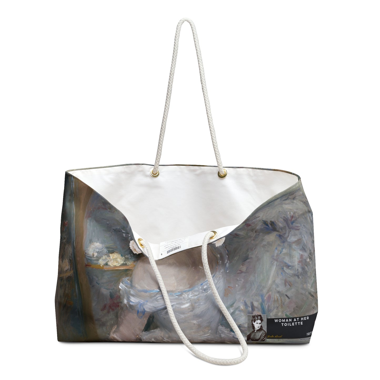 Morisot, Berthe - Woman at Her Toilette (1880) - Weekender Bag