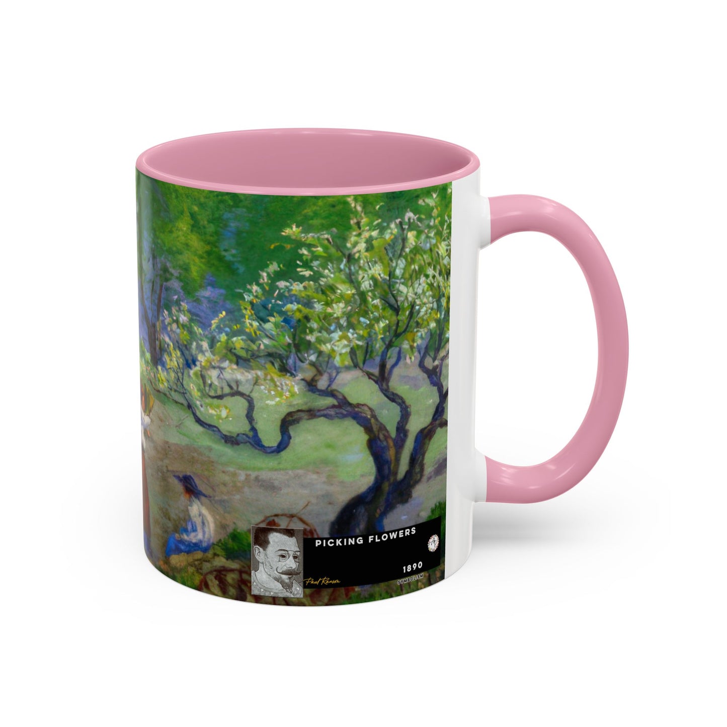 Ranson, Paul - Picking Flowers (1890) - Colorful Accent Mugs