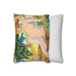 Copy of Pacio, Adam - Emerald Arrows Mandala - Suede Square Pillowcase