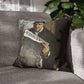 Cézanne, Paul - The Artist’s Father (1866) - Suede Square Pillowcase