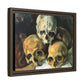 Cézanne, Paul - Pyramid of Skulls (1901) - Matte Canvas, Framed