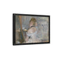 Morisot, Berthe - Woman at Her Toilette (1880) - Matte Canvas, Framed