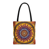 Solar Disc Mandala - Tote Bag