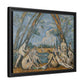 Cézanne, Paul - The Large Bathers (1906) - Matte Canvas, Framed