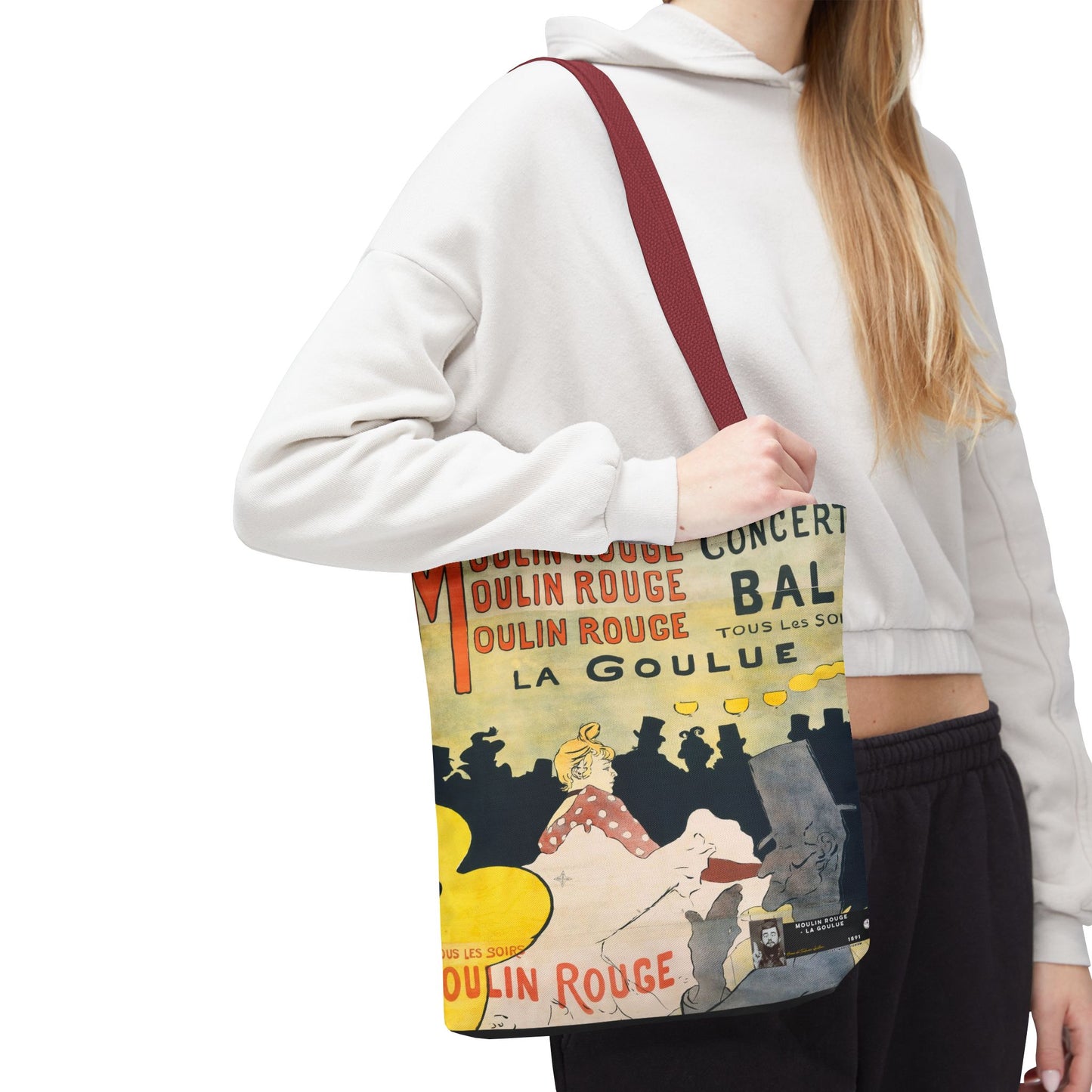 Toulouse-Lautrec, Henri - Moulin Rouge - La Goulue (1891) - Tote Bag