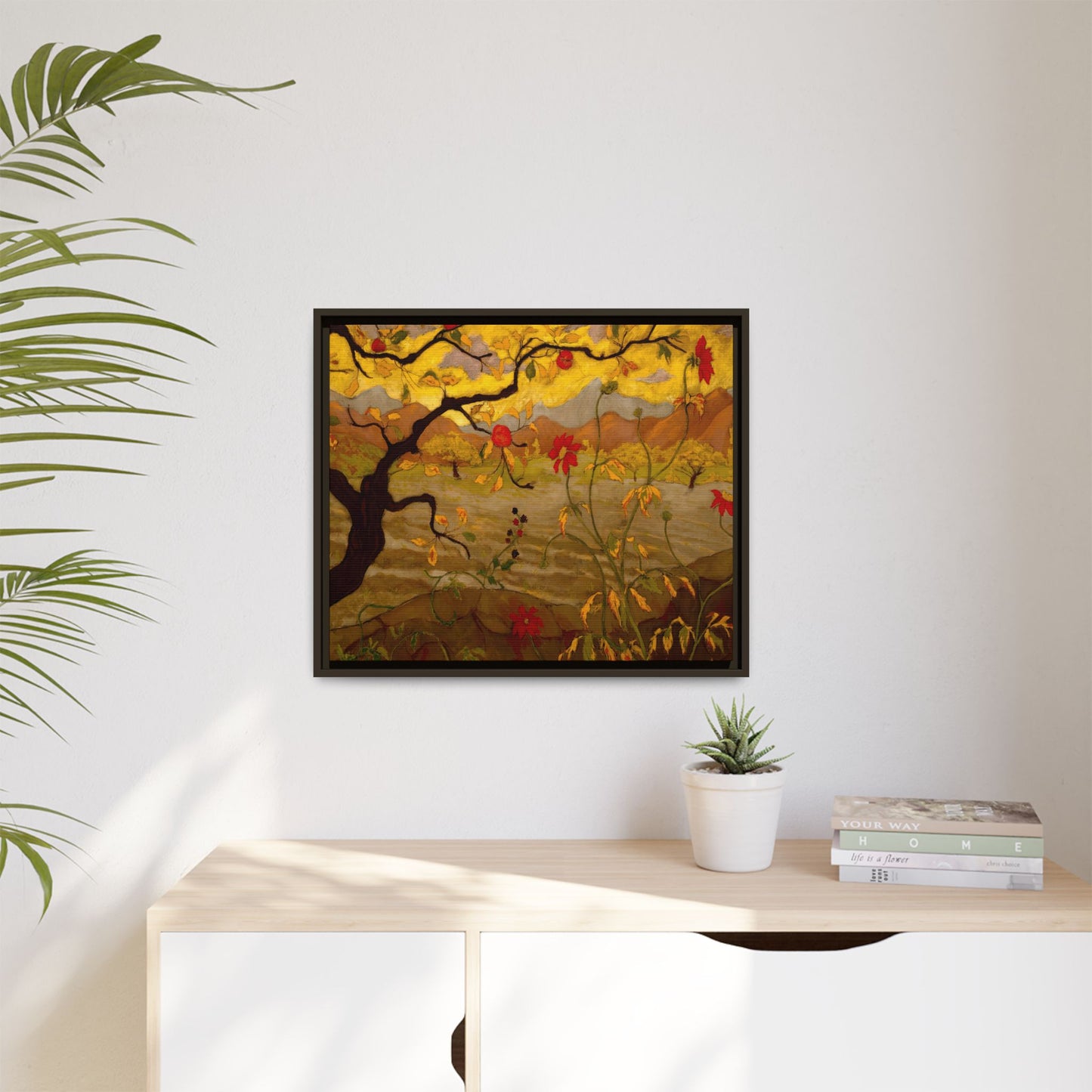 Ranson, Paul - Apple Tree with Red Fruit (1902) - Matte Canvas, Framed