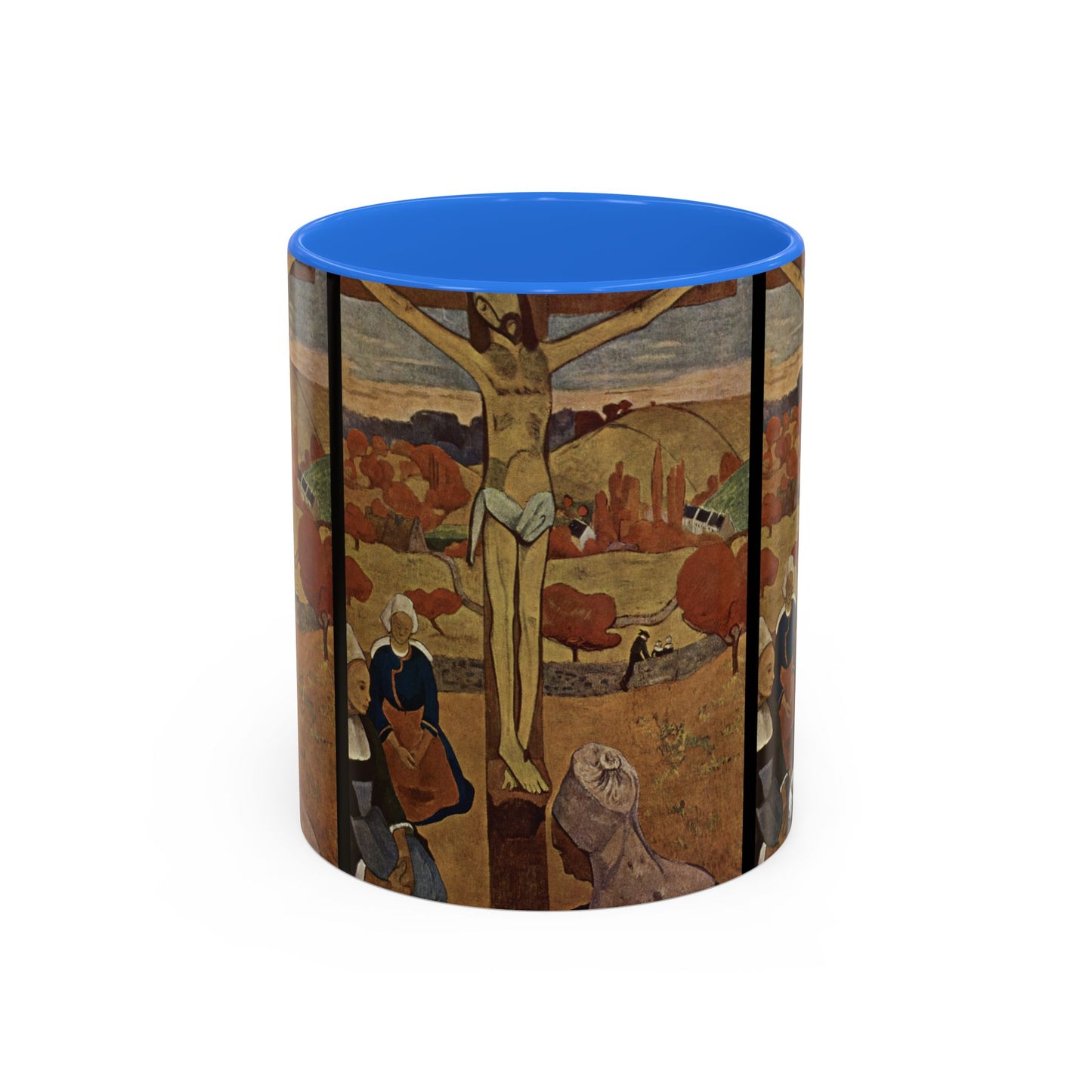Gauguin, Paul - The Yellow Christ (1889) - Colorful Accent Mugs