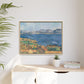Cézanne, Paul - The Bay of Marseille, Seen from L'Estaque (1885) - Matte Canvas, Framed