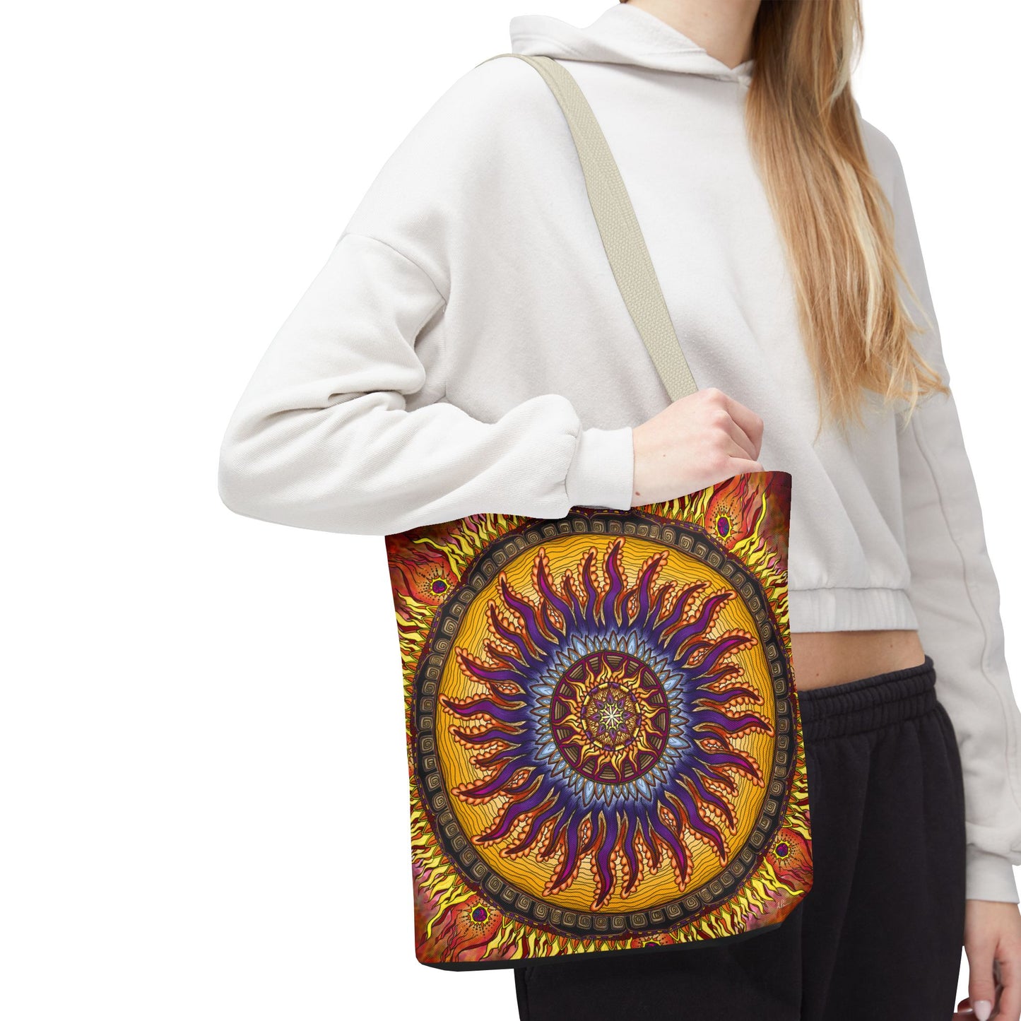 Pacio, Adam - Solar Disc Mandala - Tote Bag