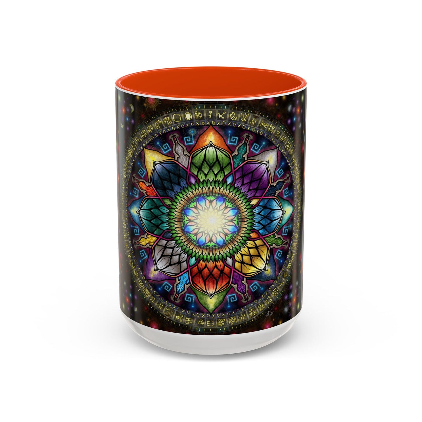 Pacio, Adam - Mystic Jewel Mandala - Colorful Accent Mugs
