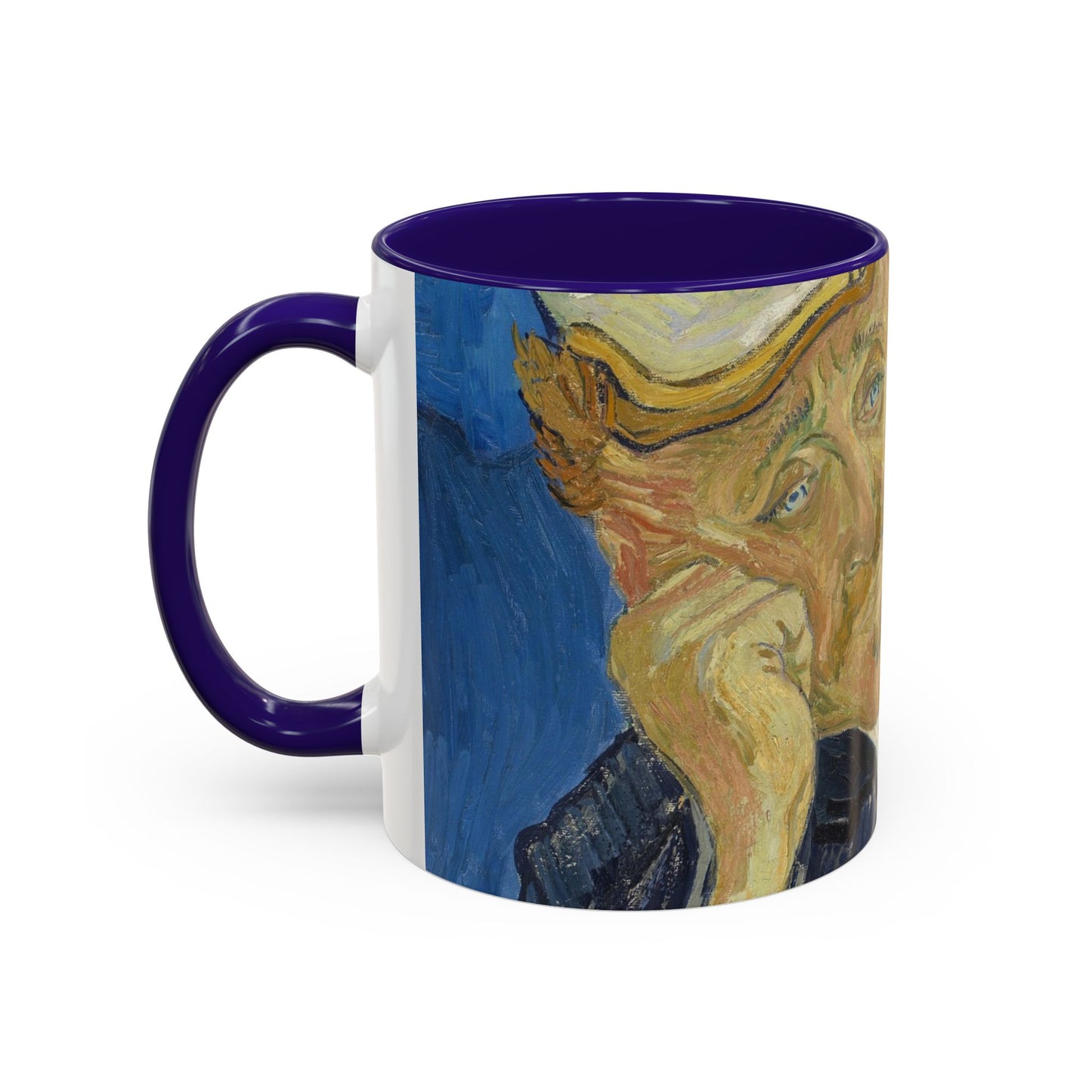 Van Gogh, Vincent - Portrait of Dr. Paul Gachet (1890) - Colorful Accent Mugs