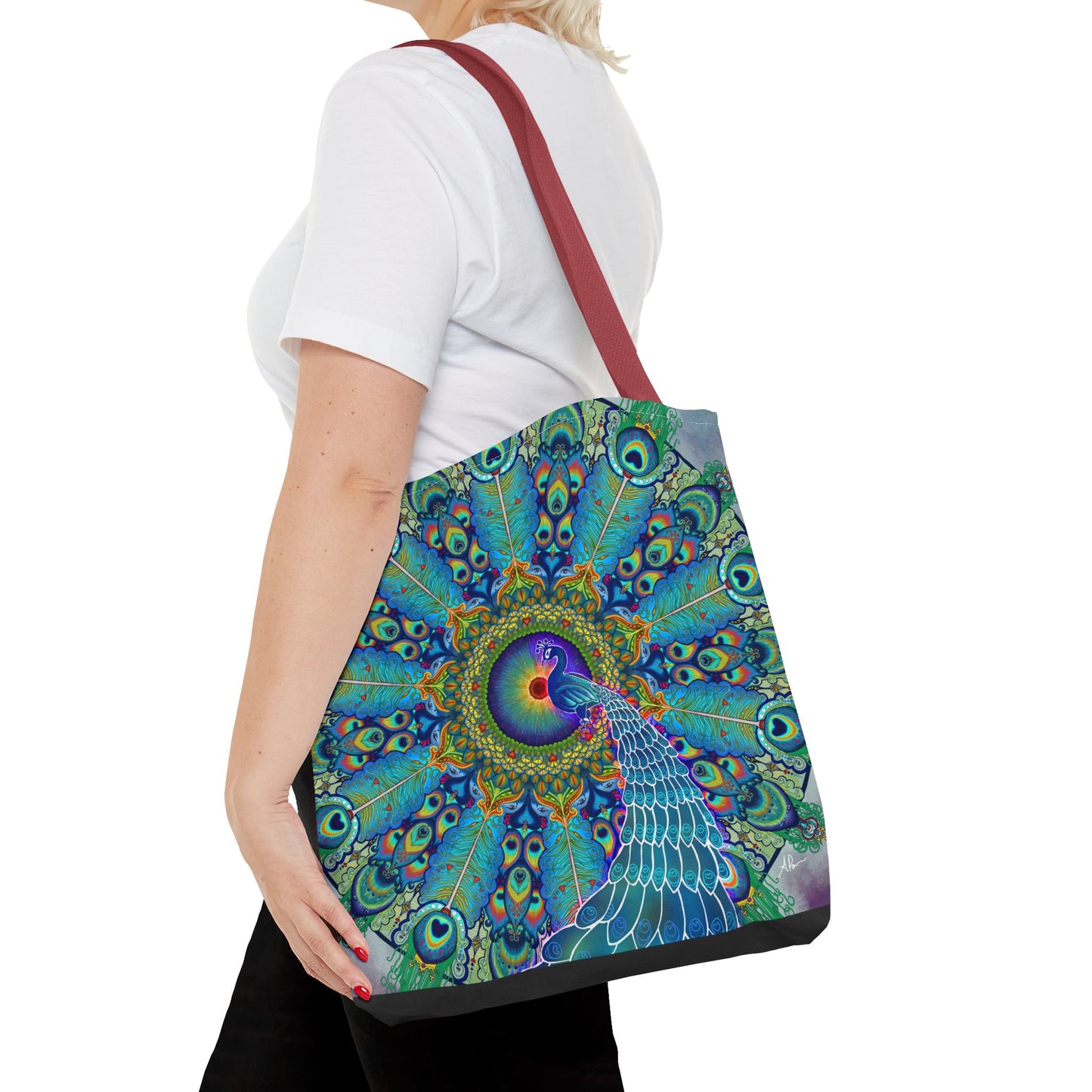 Pacio, Adam - Melek Taus Mandala - Tote Bag