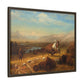 Bierstadt, Albert - The Last of the Buffalo  (1888) - Matte Canvas, Framed