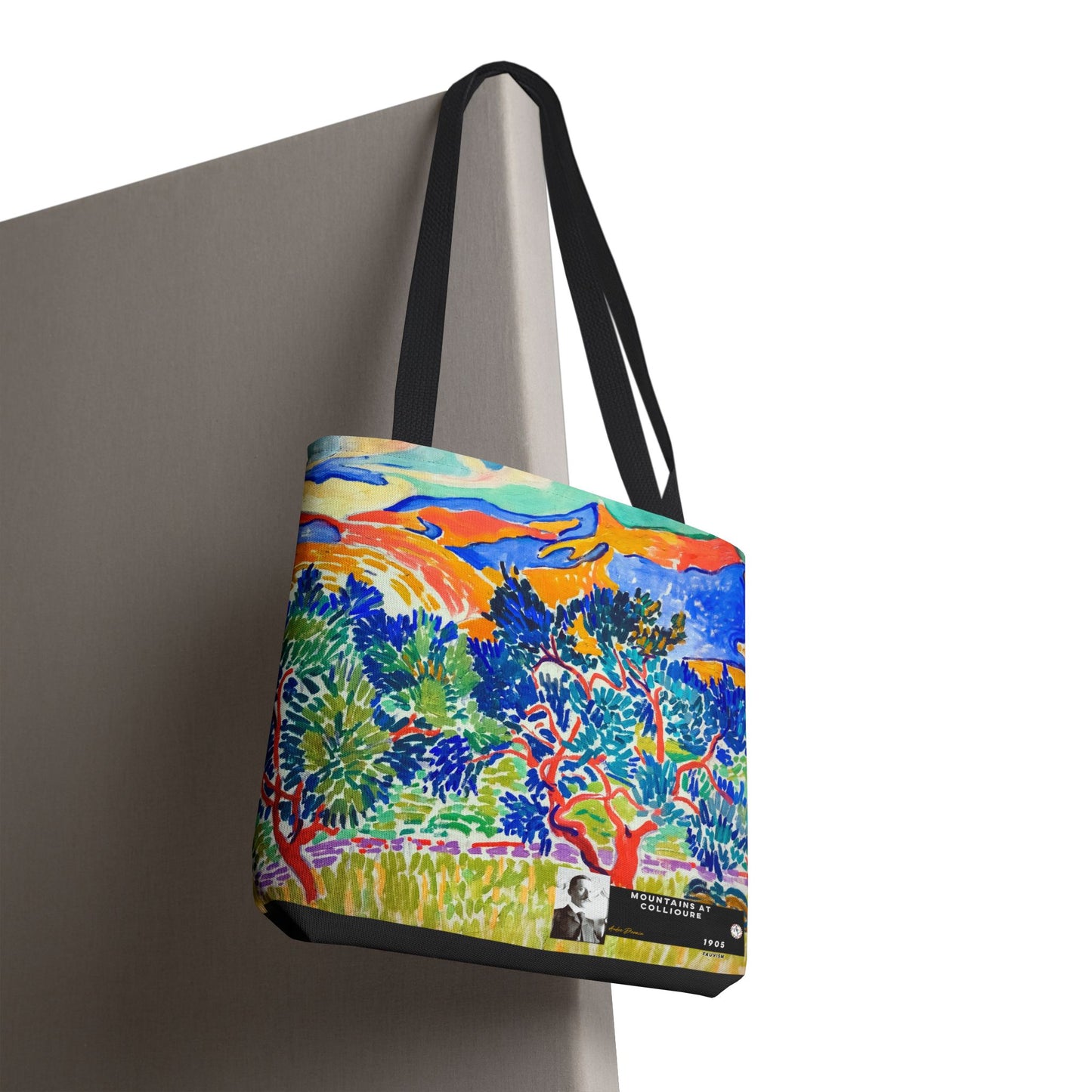 Derain, André - Mountains at Collioure (1905) - Tote Bag