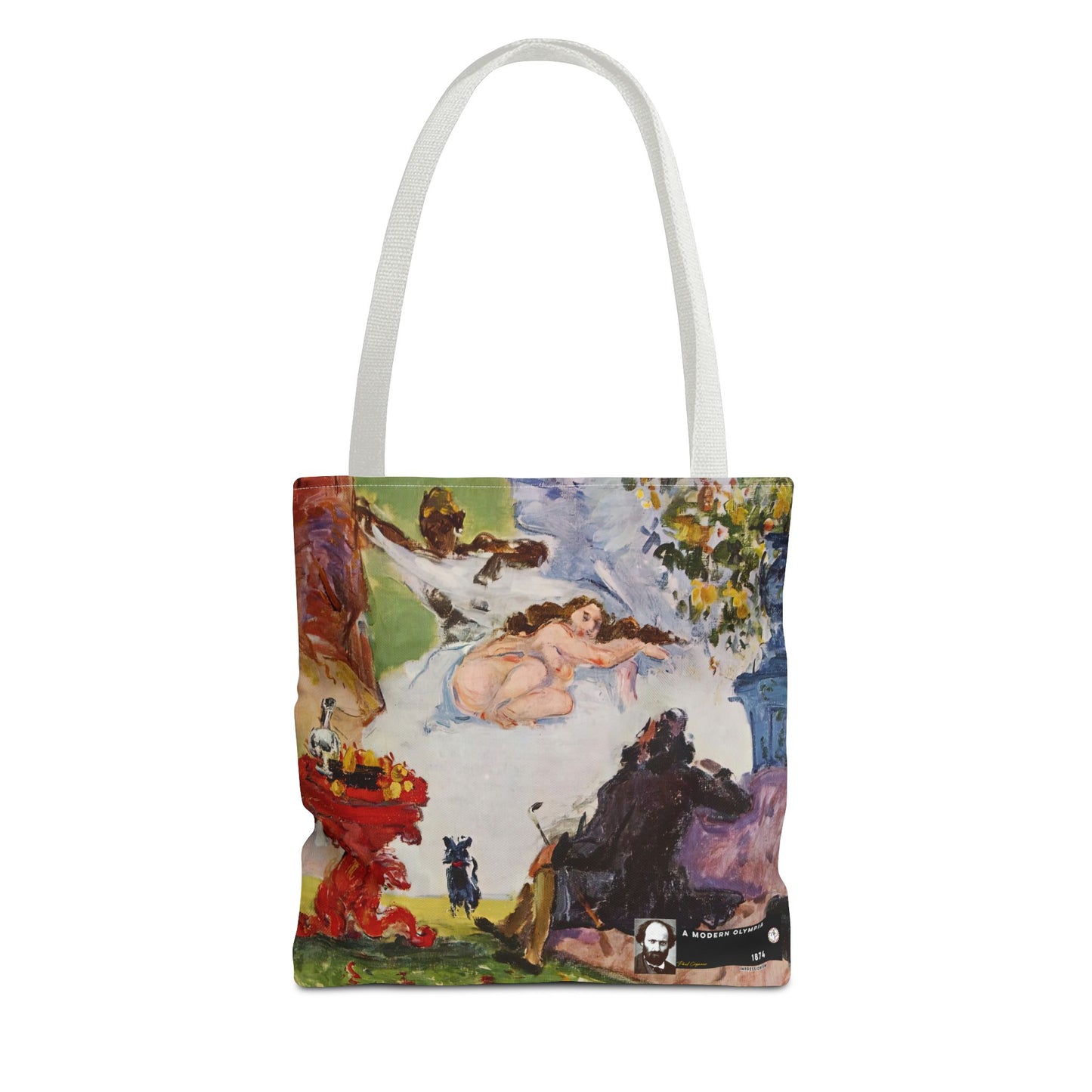Cézanne, Paul - A Modern Olympia (1874) - Tote Bag