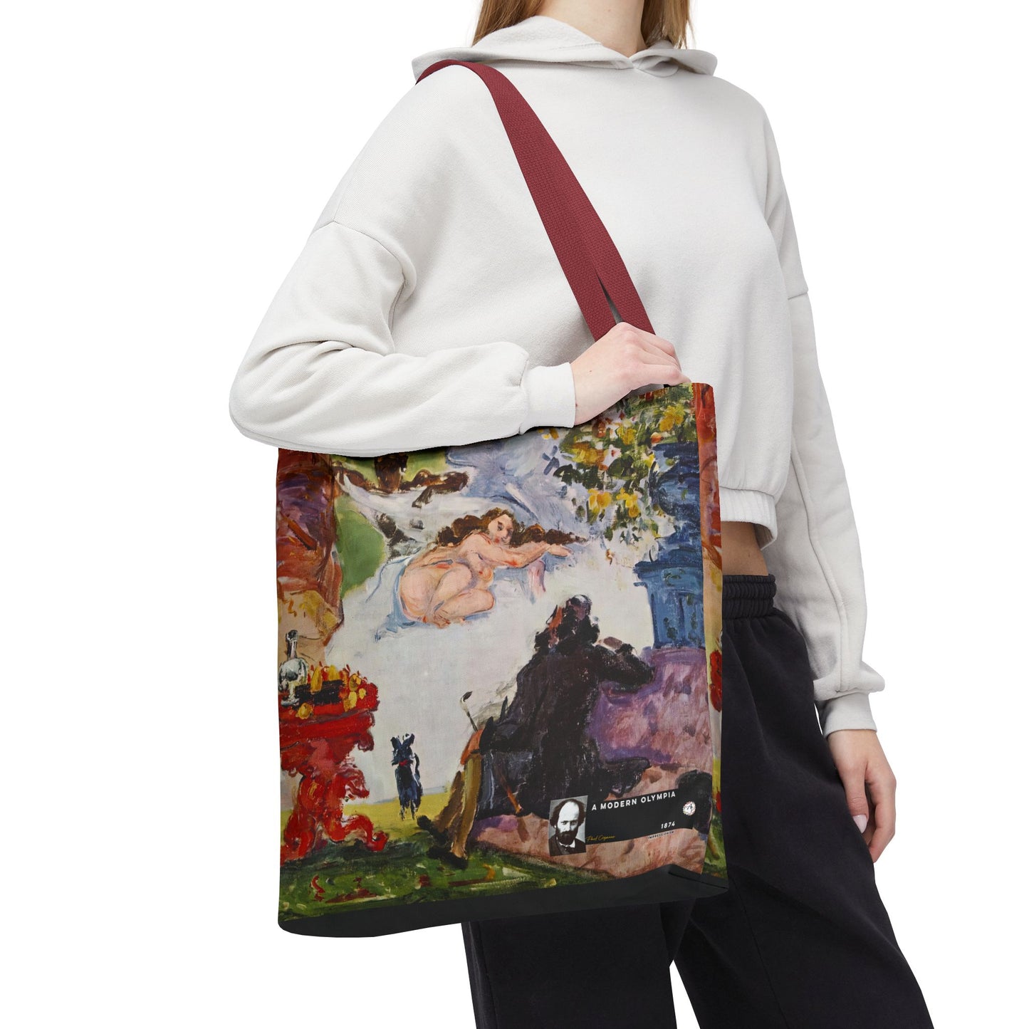 Cézanne, Paul - A Modern Olympia (1874) - Tote Bag