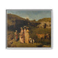 Courbet, Gustave - Young Ladies of the Village (1851) - Matte Canvas, Framed