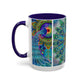 Pacio, Adam - Melek Taus Mandala - Colorful Accent Mugs