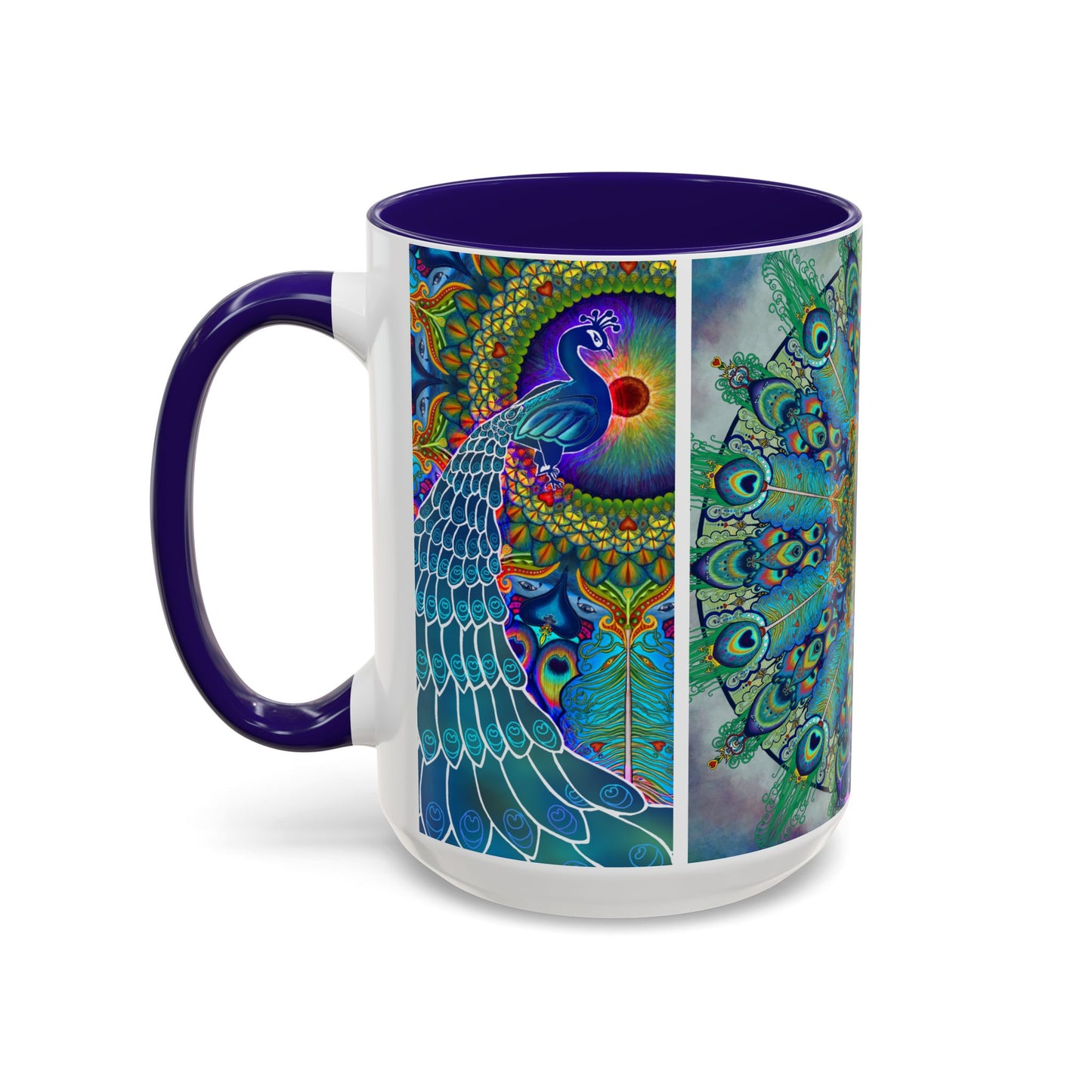 Pacio, Adam - Melek Taus Mandala - Colorful Accent Mugs