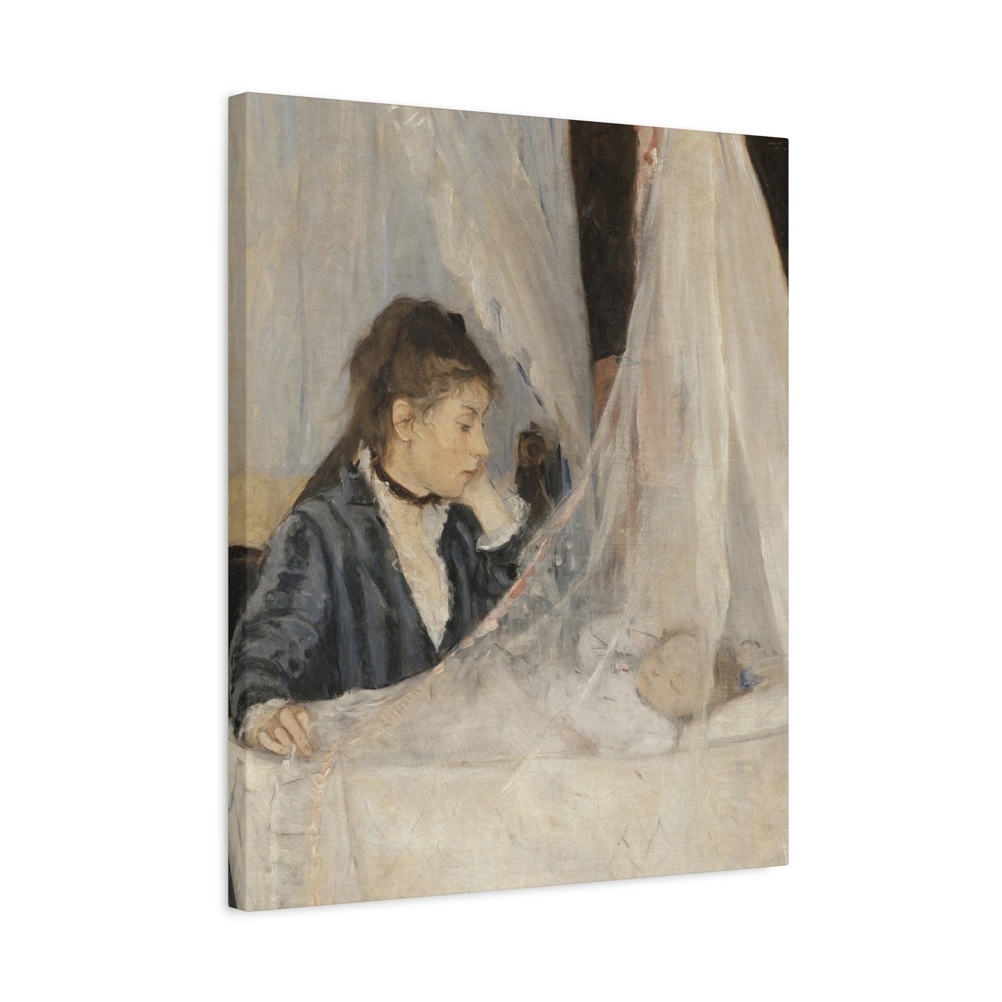 Morisot, Berthe - The Cradle (1872) - Canvas Block, unframed