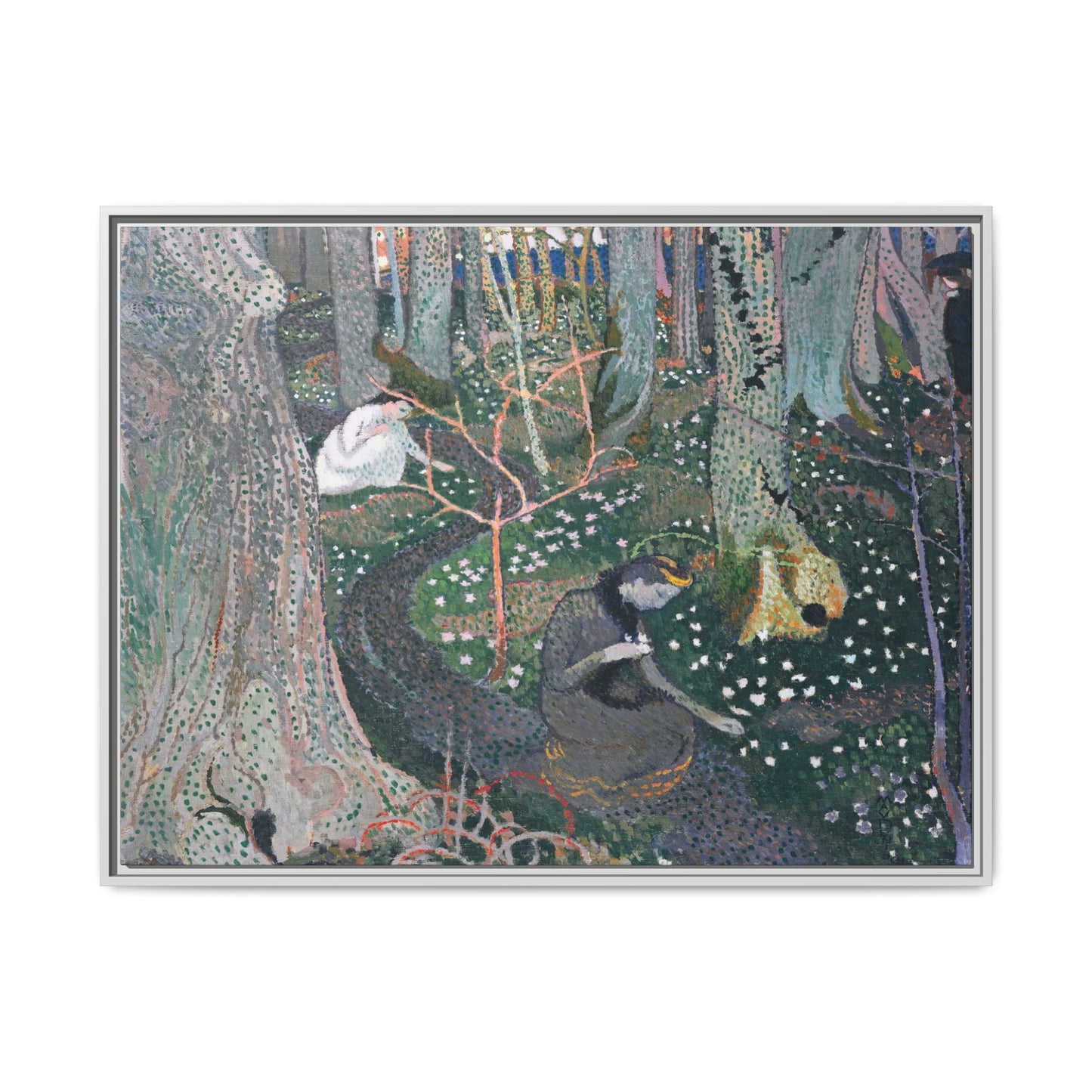 Denis, Maurice - April (1892) - Matte Canvas, Framed