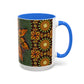 Pacio, Adam - Monarch Butterfly Mandala - Colorful Accent Mugs