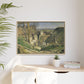 Cézanne, Paul - The House of the Hanged Man, Auvers-sur-Oise (1874) - Matte Canvas, Framed